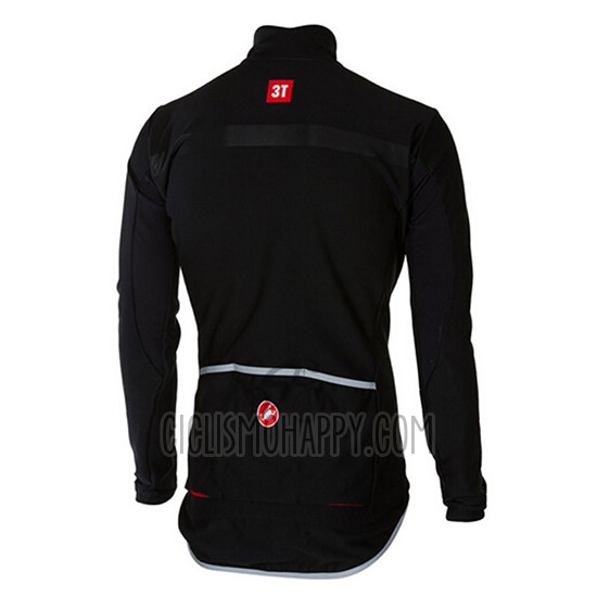 Castelli Cycling Jersey Bib Tight 2017 Men Long Sleeve Black