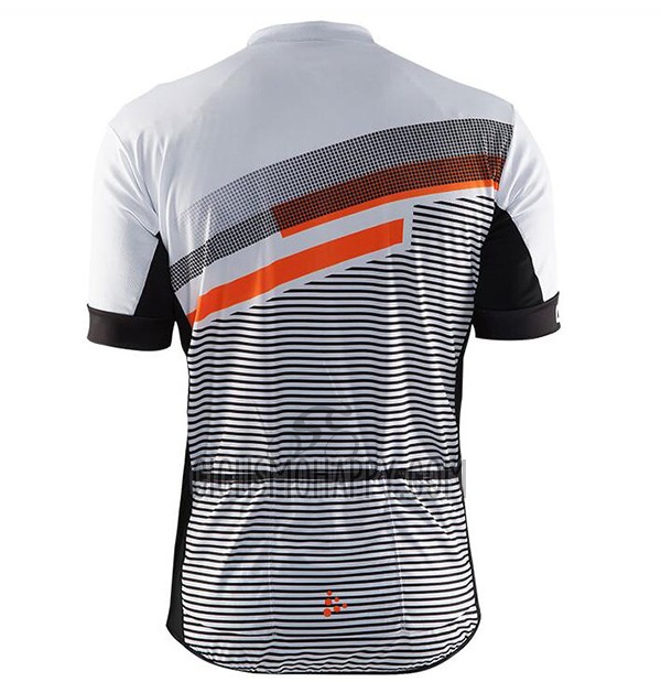 Craft Cycling Jersey Bib Short 2017 Men Short Sleeve Gray