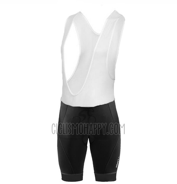 Craft Cycling Jersey Bib Short 2017 Men Short Sleeve Gray
