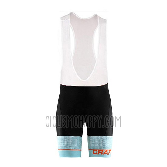 Craft Cycling Jersey Bib Short 2018 Men Short Sleeve Route Light Blue