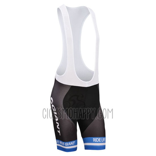 Giant Cycling Jersey Bib Short 2013 Men Short Sleeve White and Sky Blue