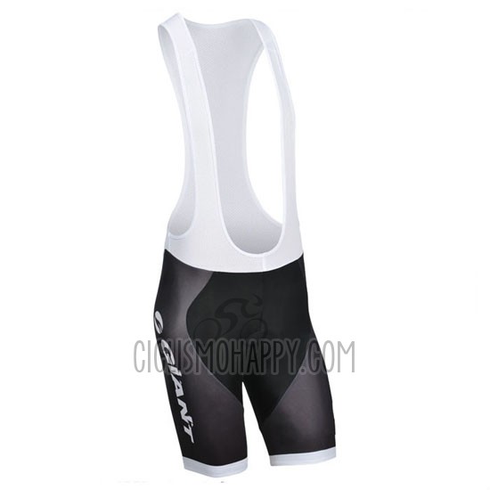 Giant Cycling Jersey Bib Short 2014 Men Short Sleeve White