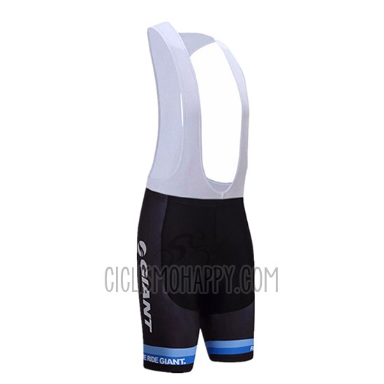 Giant Cycling Jersey Bib Short 2017 Men Short Sleeve Black