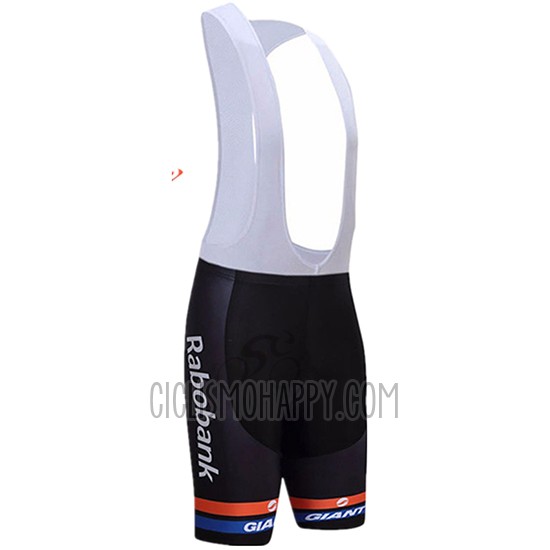 Giant Cycling Jersey Bib Short 2017 Men Short Sleeve White