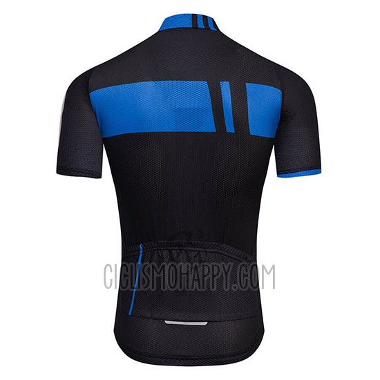 Giant Cycling Jersey Bib Short 2018 Men Short Sleeve Black and Blue