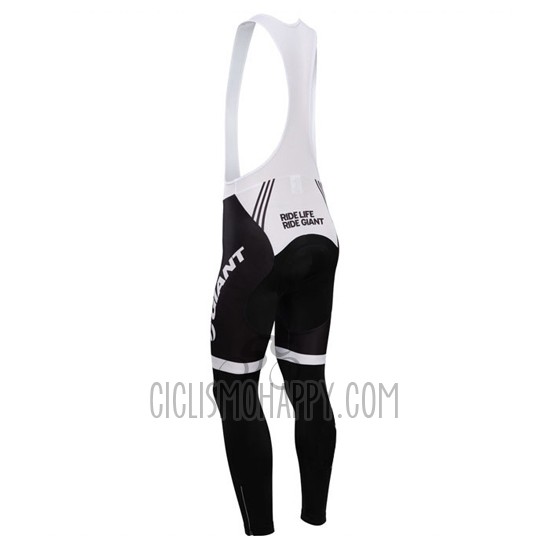 Giant Cycling Jersey Bib Tight 2014 Men Long Sleeve Sky Blue