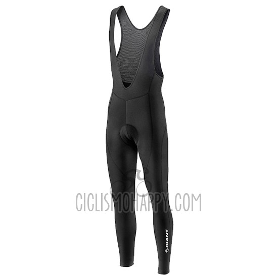 Giant Cycling Jersey Bib Tight 2016 Men Long Sleeve Black and Blue