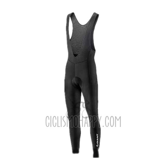 Giant Cycling Jersey Bib Tight 2017 Men Long Sleeve Blue and Gray