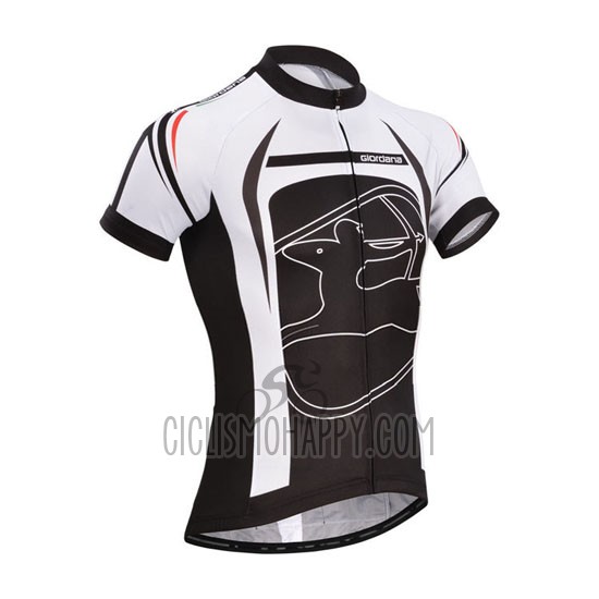 Giordana Cycling Jersey Bib Short 2014 Men Short Sleeve Black