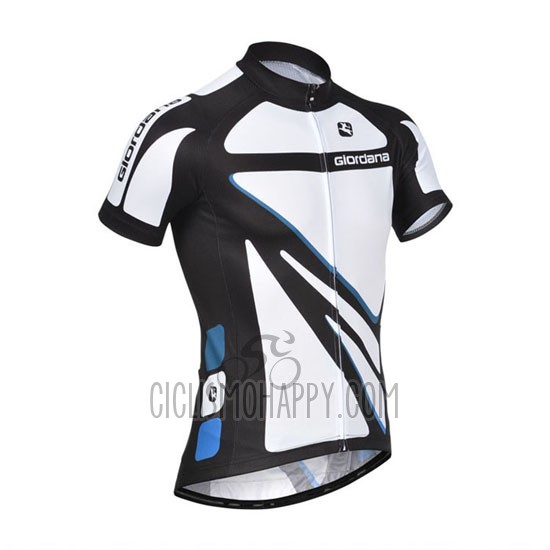 Giordana Cycling Jersey Bib Short 2014 Men Short Sleeve White