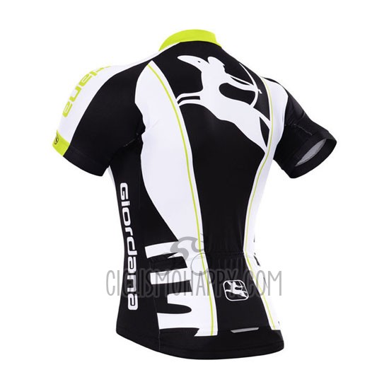 Giordana Cycling Jersey Bib Short 2015 Men Short Sleeve Black and White