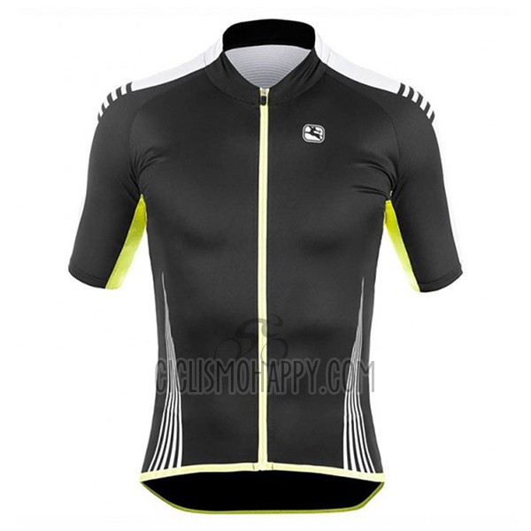 Giordana Sahara Cycling Jersey Bib Short 2017 Men Short Sleeve Black