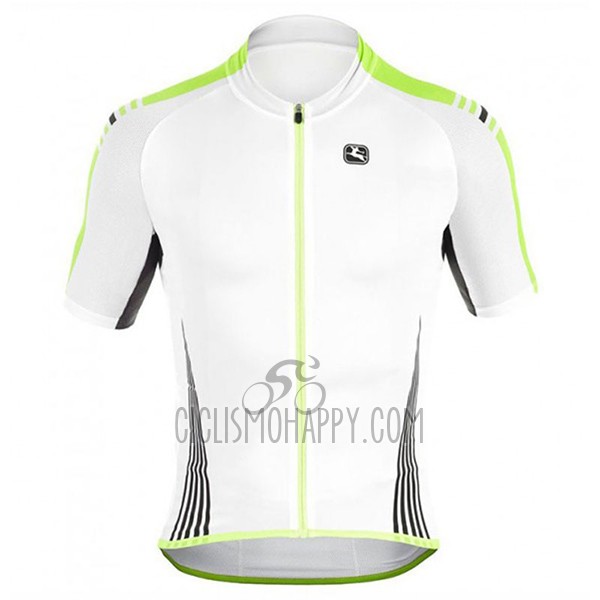 Giordana Sahara Cycling Jersey Bib Short 2017 Men Short Sleeve White