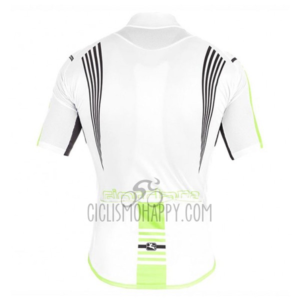 Giordana Sahara Cycling Jersey Bib Short 2017 Men Short Sleeve White