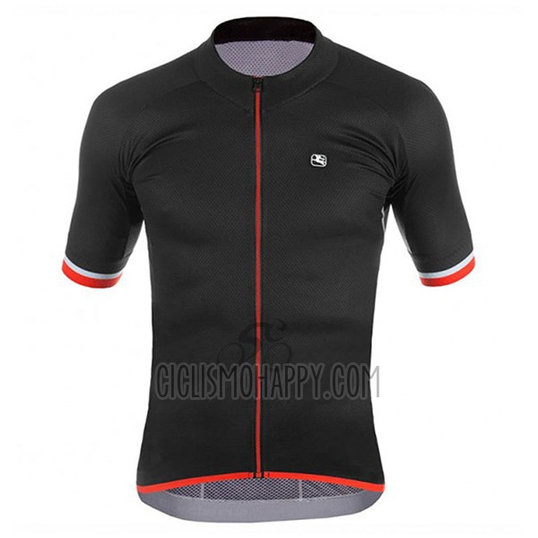 Giordana Silver Line Cycling Jersey Bib Short 2017 Men Short Sleeve Black