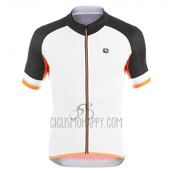 Giordana Silver Line Cycling Jersey Bib Short 2017 Men Short Sleeve Black and White