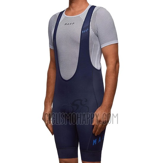 Maap Aether Cycling Jersey Bib Short 2019 Men Short Sleeve Dark Blue