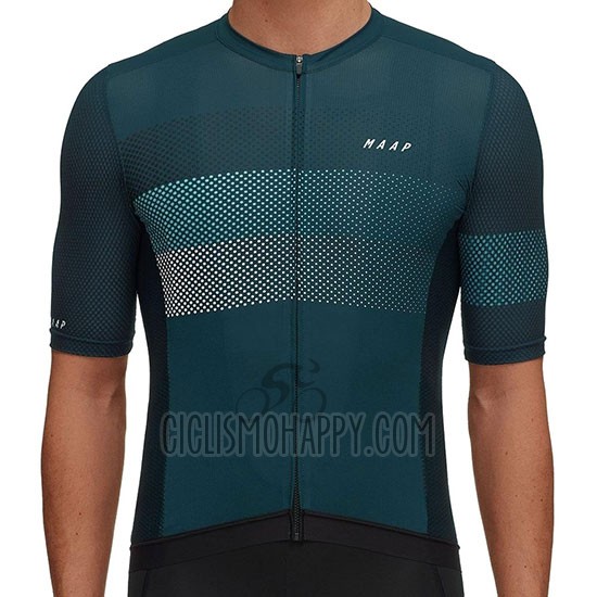 Maap Aether Cycling Jersey Bib Short 2019 Men Short Sleeve Dark Green