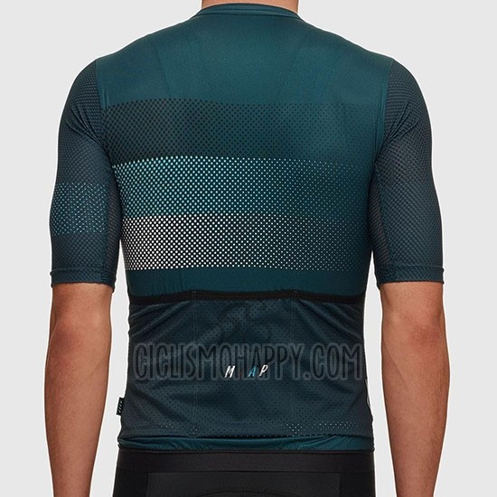 Maap Aether Cycling Jersey Bib Short 2019 Men Short Sleeve Dark Green