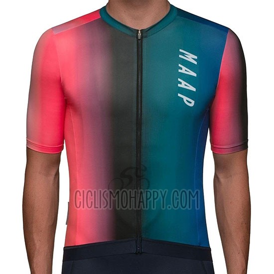 Maap Cortina Cycling Jersey Bib Short 2019 Men Short Sleeve Red Green Blue