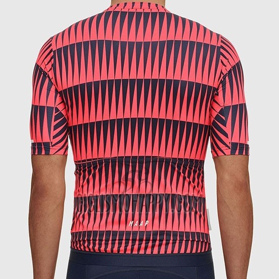 Maap Cycling Jersey Bib Short 2019 Men Short Sleeve Red Black
