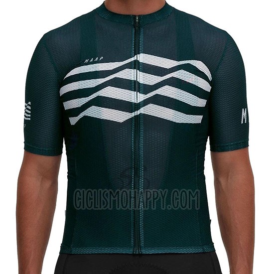 Maap Flag Cycling Jersey Bib Short 2019 Men Short Sleeve Green White Black