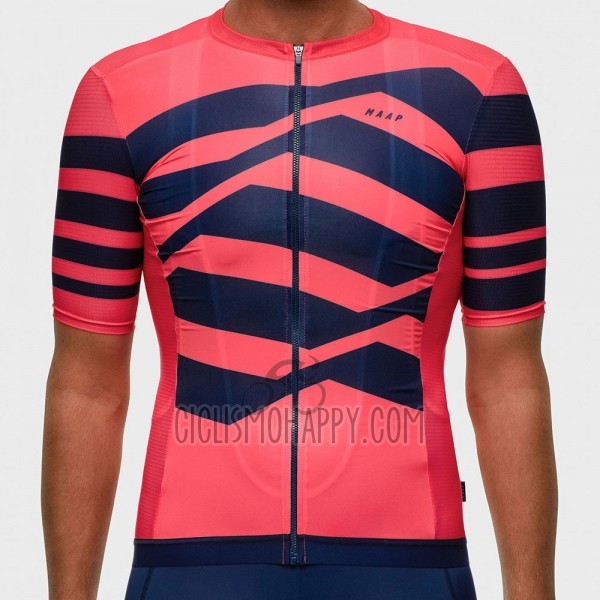 Maap M-flag Pro Cycling Jersey Bib Short 2017 Men Short Sleeve Red