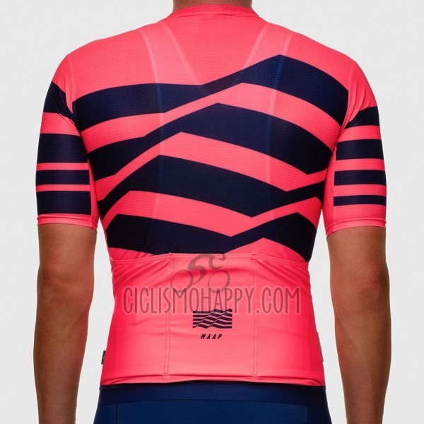 Maap M-flag Pro Cycling Jersey Bib Short 2017 Men Short Sleeve Red
