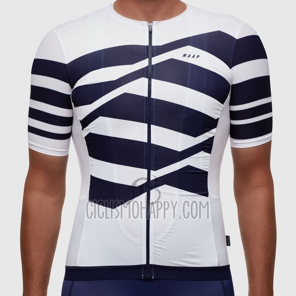 Maap M-flag Pro Cycling Jersey Bib Short 2017 Men Short Sleeve White