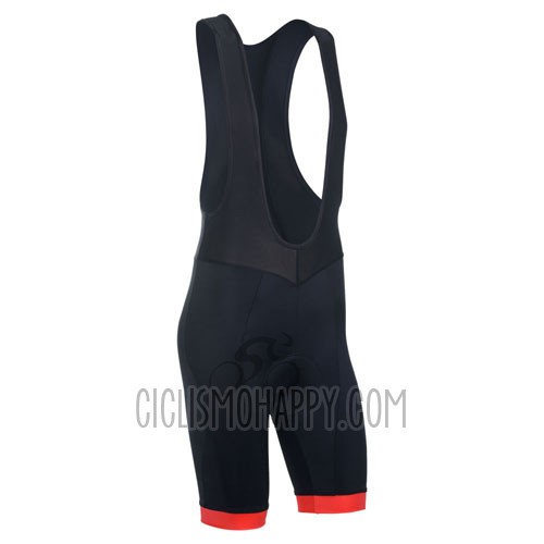 Monton Cycling Jersey Bib Short 2014 Men Short Sleeve Black and Red