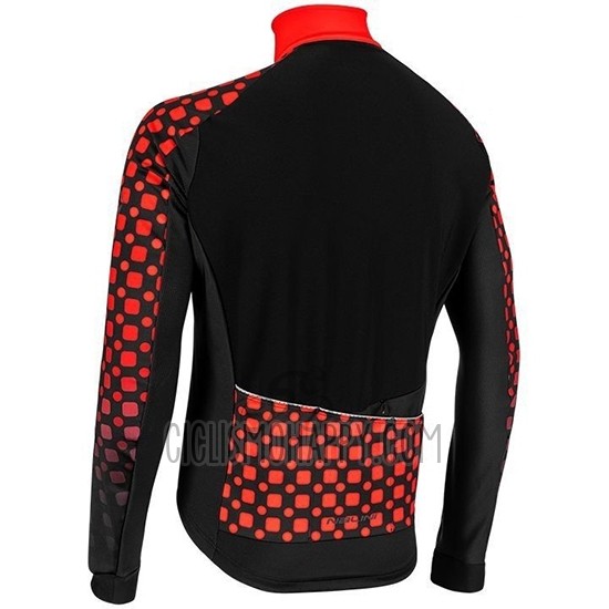 Nalini CRIT 3l 2.0 Cycling Jersey Bib Tight 2019 Men Long Sleeve Black Red