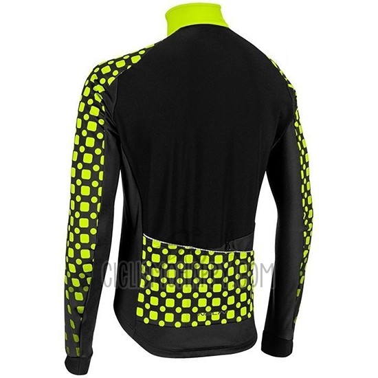 Nalini CRIT 3l 2.0 Cycling Jersey Bib Tight 2019 Men Long Sleeve Black Yellow