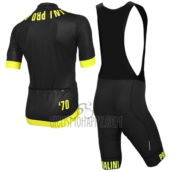 Nalini Curva Mavone Cycling Jersey Bib Short 2017 Men Short Sleeve Black