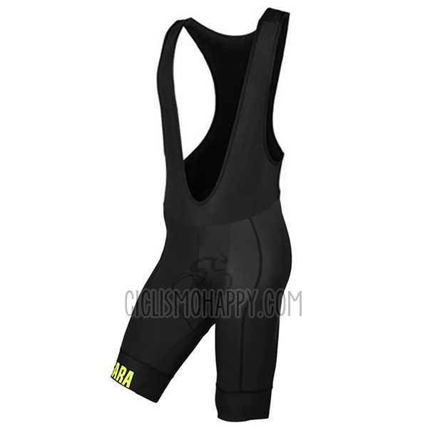 Nalini Curva Mavone Cycling Jersey Bib Short 2017 Men Short Sleeve Black