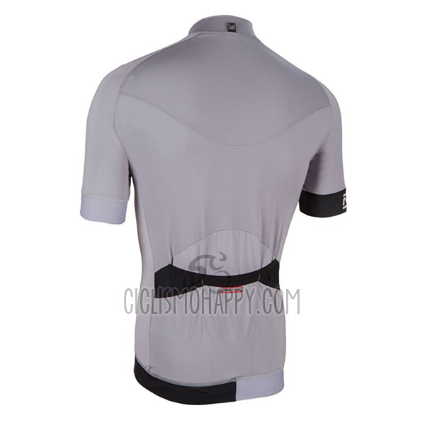 Nalini Curva Slate Cycling Jersey Bib Short 2017 Men Short Sleeve Silver