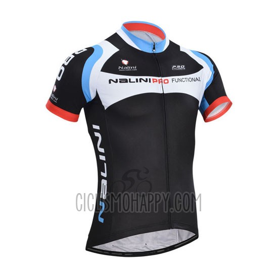 Nalini Cycling Jersey Bib Short 2014 Men Short Sleeve Black