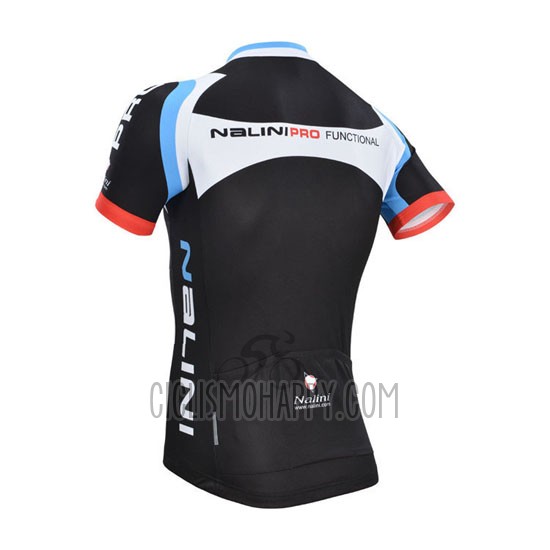 Nalini Cycling Jersey Bib Short 2014 Men Short Sleeve Black