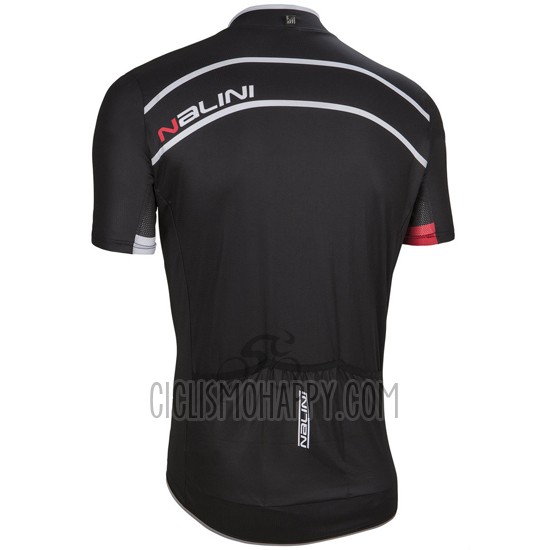 Nalini Cycling Jersey Bib Short 2016 Men Short Sleeve Black