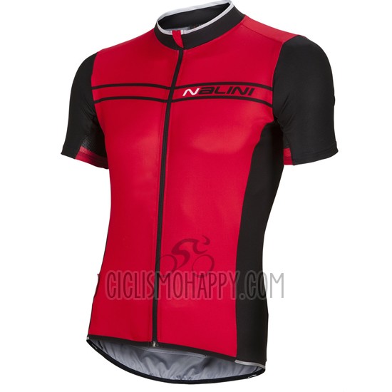 Nalini Cycling Jersey Bib Short 2016 Men Short Sleeve Dark Red