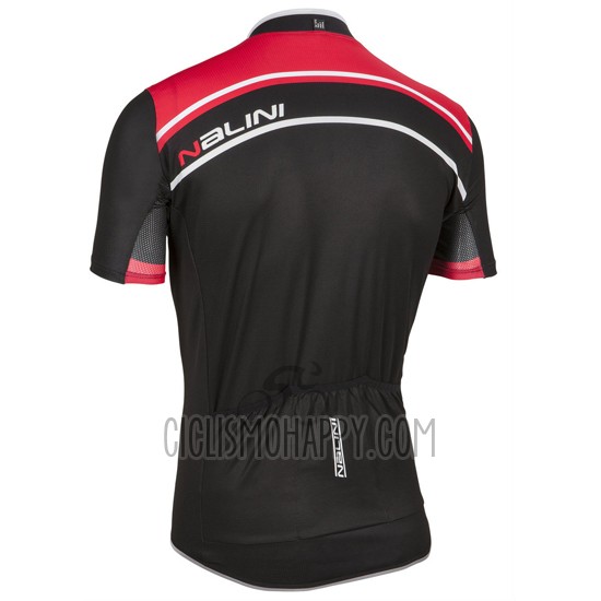 Nalini Cycling Jersey Bib Short 2016 Men Short Sleeve Dark Red