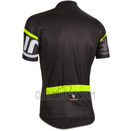 Nalini Cycling Jersey Bib Short 2016 Men Short Sleeve Deep Black