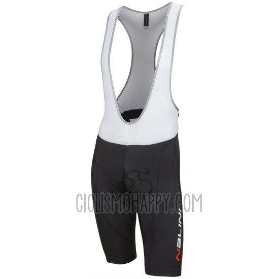 Nalini Cycling Jersey Bib Short 2016 Men Short Sleeve Gray and Red
