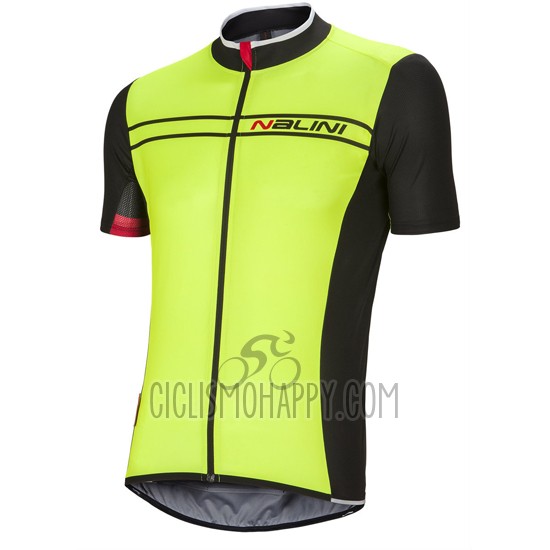 Nalini Cycling Jersey Bib Short 2016 Men Short Sleeve Green