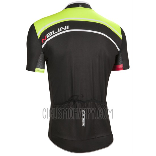 Nalini Cycling Jersey Bib Short 2016 Men Short Sleeve Green
