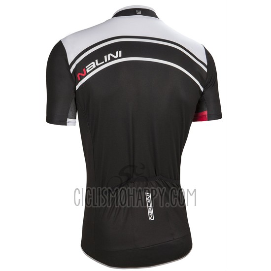 Nalini Cycling Jersey Bib Short 2016 Men Short Sleeve White and Black