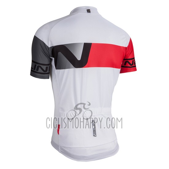 Nalini Cycling Jersey Bib Short 2016 Men Short Sleeve White and Red