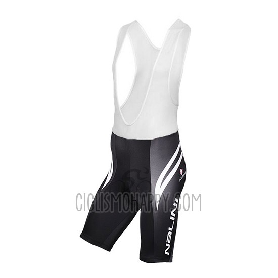 Nalini Cycling Jersey Bib Short 2018 Men Short Sleeve Black and White
