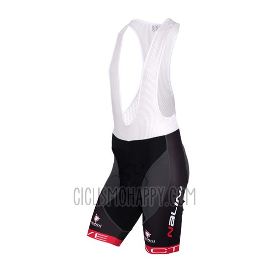 Nalini Cycling Jersey Bib Short 2018 Men Short Sleeve White and Black