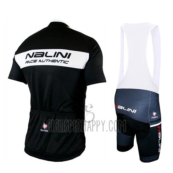 Nalini Cycling Jersey Bib Short 2019 Men Short Sleeve Black Yellow