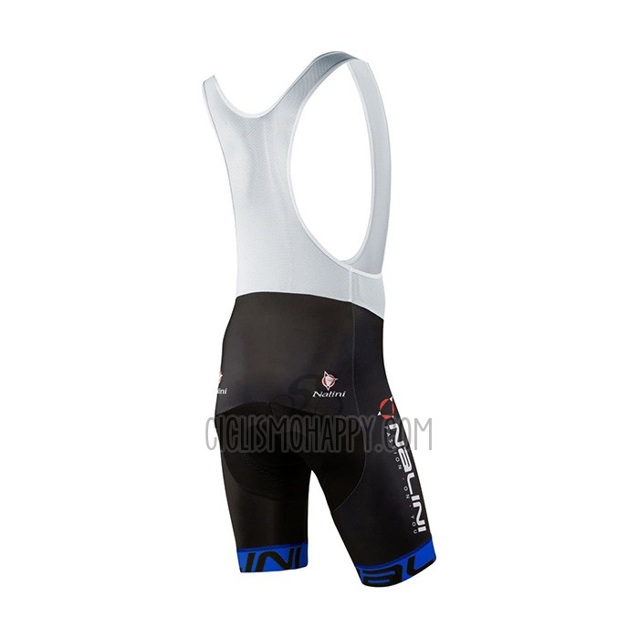 Nalini Cycling Jersey Bib Short 2021 Men Short Sleeve Black Blue